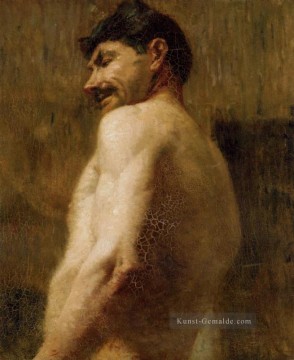  Nackt Werke - Büste eines nackten Mannes Beitrag Impressionisten Henri de Toulouse Lautrec